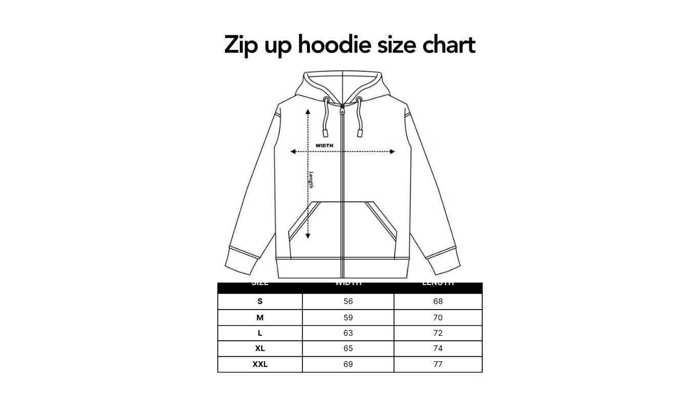 Zip Up Hoodie